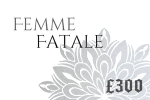 Femme Fatale Tattoo and Piercing Gift Cards